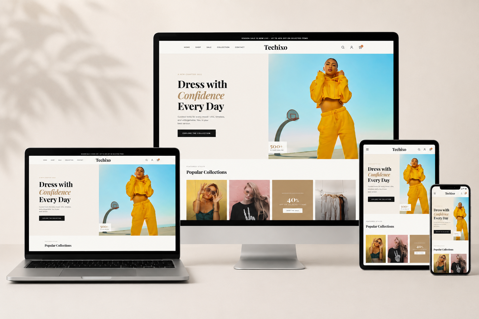 Thistle Apothecary website preview