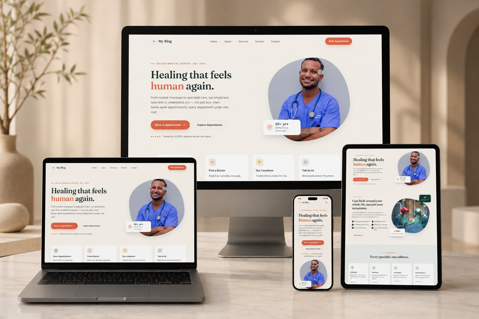 Hartley Dental Care website preview