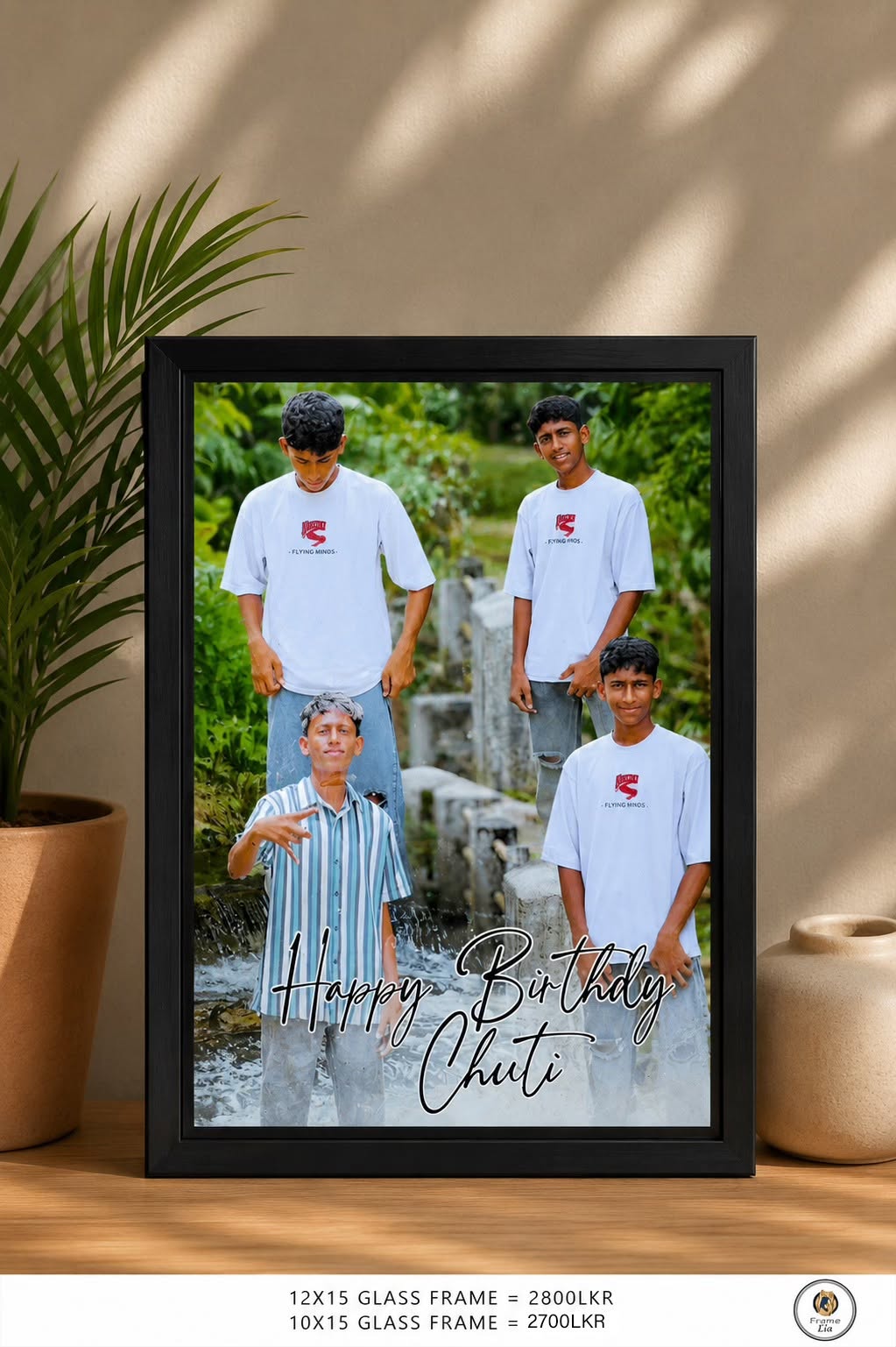 12x15 Glass Frame